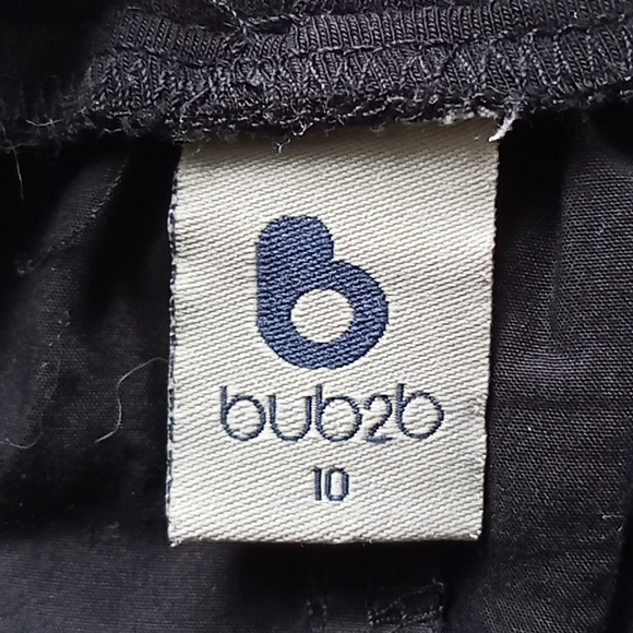 Black maternity cargo skirt size 10 - Picture 4 of 4